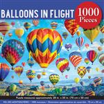 Puzzle LetterBox Peter Pauper Ballon 1000 pièces 50 x 70 cm