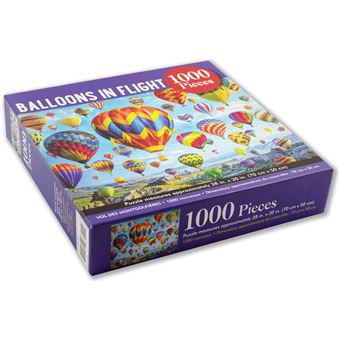 Puzzle LetterBox Peter Pauper Ballon 1000 pièces 50 x 70 cm