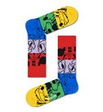 Chaussettes hautes et mi-bas Happy Socks Colorful Friends Taille 36-40