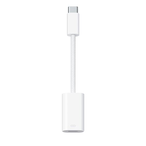Adaptateur Apple USB-C vers Lightning pour iPhone Blanc
