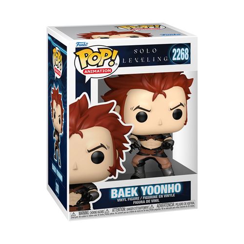 Figurine Funko Pop Animation Solo Leveling Baek Yoonho - vue 1