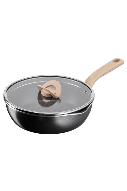 Poêle Tefal One Pick Pot Pan 24 Cm G1668704 Noir
