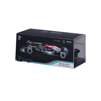 Voiture Bburago 1/43 Racing 2021 Mercedes-AMG F1 Hamilton