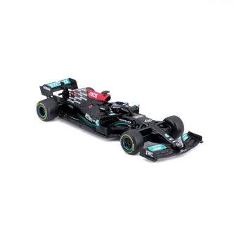 Voiture Bburago 1/43 Racing 2021 Mercedes-AMG F1 Hamilton