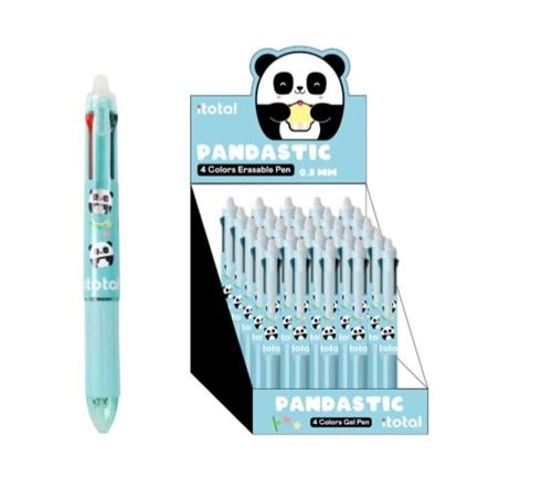 Stylos à bille effaçables Itotal 4 en 1 Panda