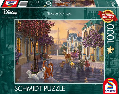 Schmidt Puzzle 1000 Pièces Disney Les Aristochats