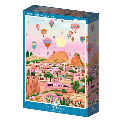 Puzzle 1500 pièces Alize Pieces & Peace Cappadoce - Alize
