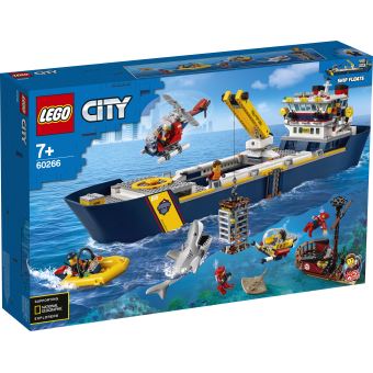LEGO City 60368 Le Navire d'Exploration Arctique
