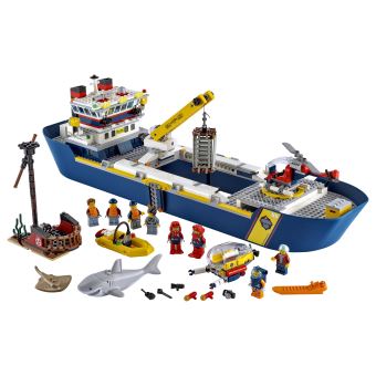 LEGO® City Oceans 60266 Le bateau d'exploration océanique