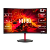 Ecran PC Gaming Acer Nitro XZ242QPPbmiiphx 23,6" Full HD Incurvé Noir et rouge