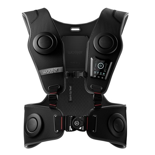 Veste à retour haptique Woojer Vest 3 Noir