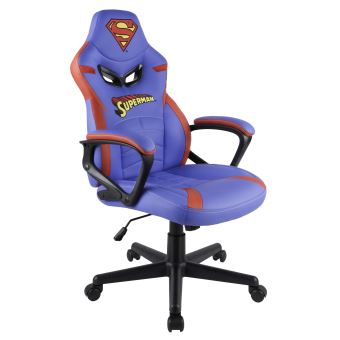 Siège Gaming Junior Subsonic Superman Bleu