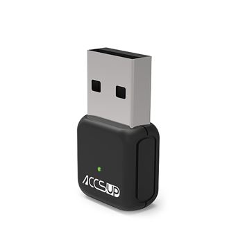 CLE WIFI / BLUETOOTH Phonillico Clé WIFI Dongle USB 600 Mpbs pour PC,Ordinateur  Compatible avec Windows 11/10/8.1/8/7/Vista/XP/MacOS®