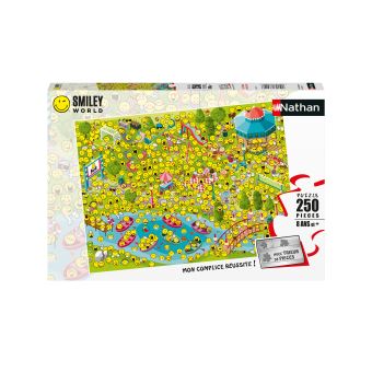 Puzzle 250 pièces Nathan Les Smileys sont de sortie