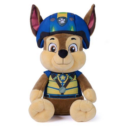 Paw Patrol PELUCHE 25 CM CHASE La Pat' Patrouille - Le Film Mission Dino