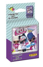 Blister de 7 pochettes stickers Panini LOL Surprise