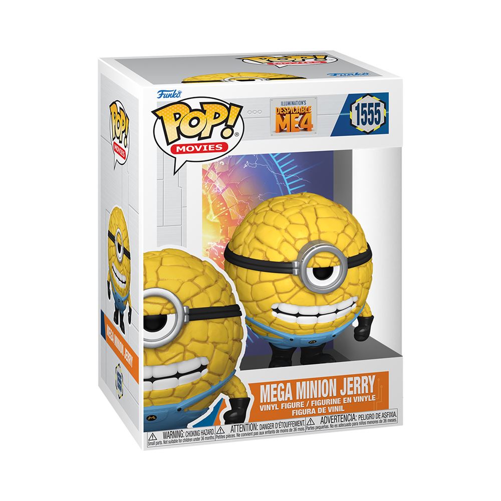 Funko Pop! Movies Figura de Vinyl Despicable Me 4: Mega Minion Jerry ...