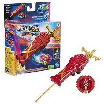 Figurine Beyblade Burst QuadStrike Lanceur puissance et vitesse Xcalius