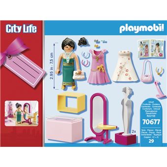 Acheter PLAYMOBIL® City Life Set cadeau Educatrice et chiens, 70676