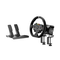 Pack volant gaming et pédales Moza R3 Racing Noir pour PC