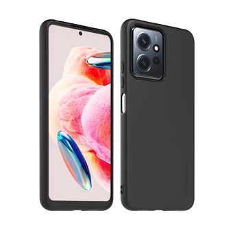 Coque arrière semi-rigide Made For Xiaomi pour Xiaomi Redmi Note 12 4G Noir