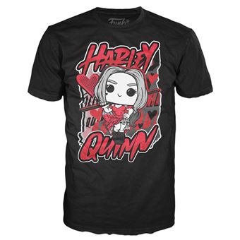 Figurine Funko Pop T-shirt Suicide Squad 2 Harley Quinn L