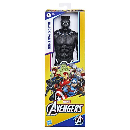 Avengers Multicolore Figurine Marvel Titan Hero Black Panther 30 Cm
