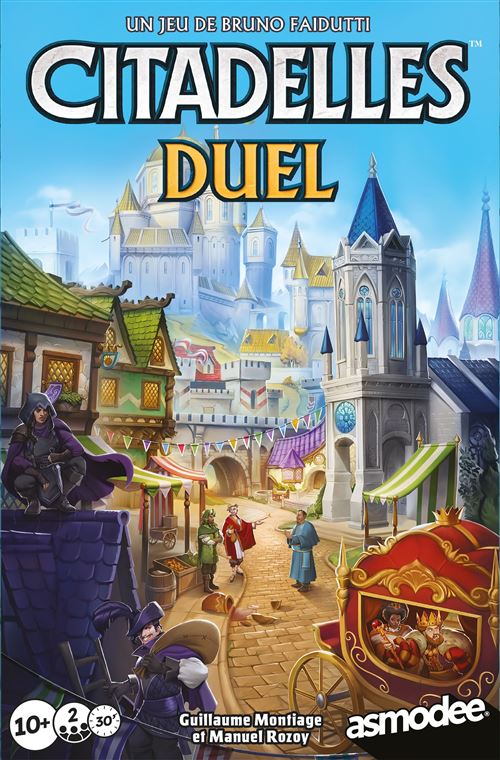Asmodee Multicolore Jeu De Stratégie Citadelles Duel