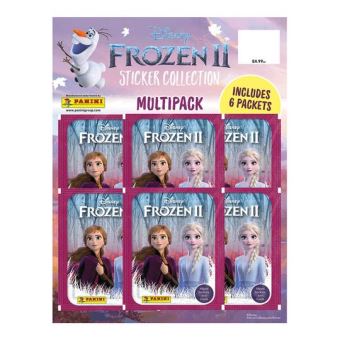 Pack 6 Pochettes Panini Disney Frozen La Reine Des Neiges 2 Jeu De Cartes Achat Prix Fnac