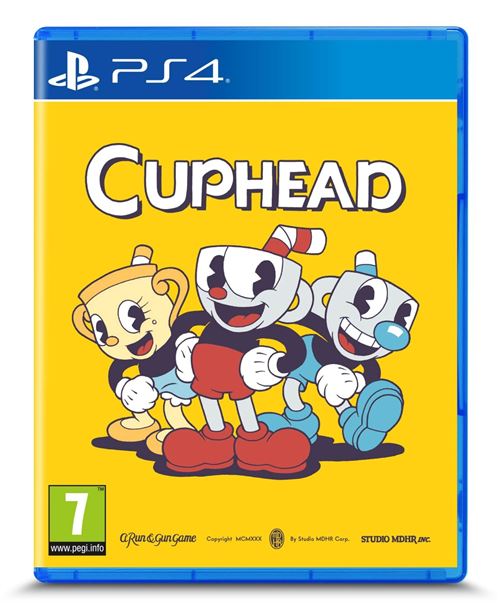 Pochette avant du jeu Cuphead Physical Edition PS4