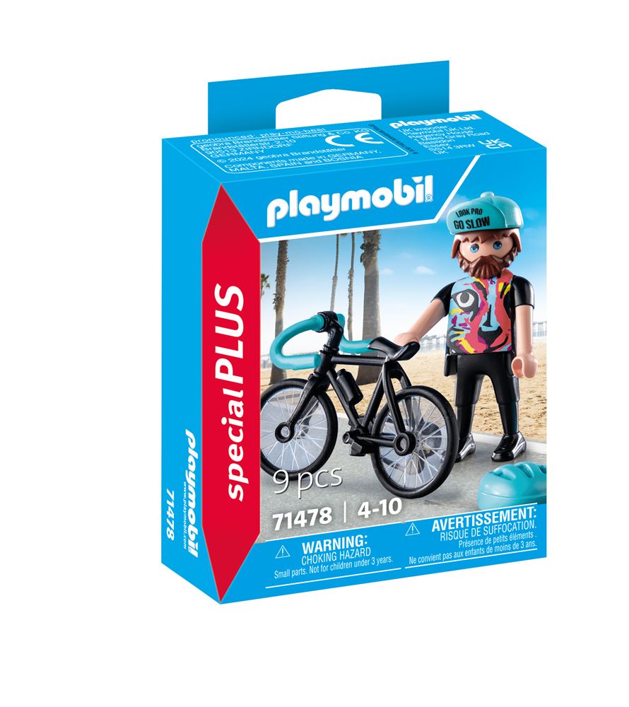 Cycliste playmobil sales