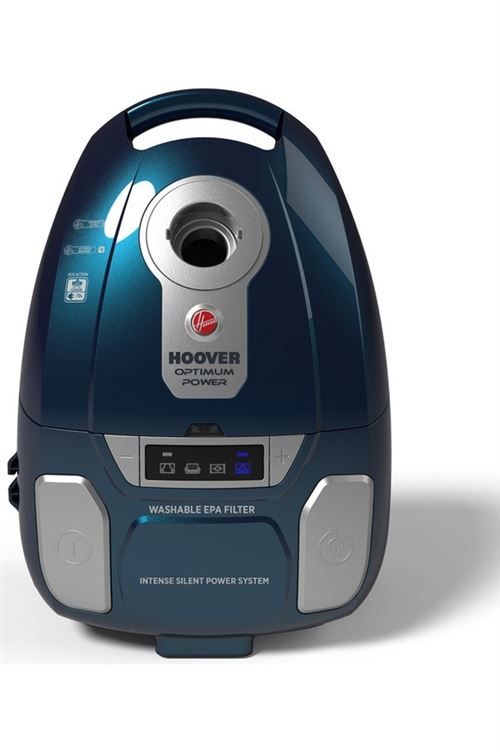 Aspirateur traîneau avec sac Hoover OP60ALG 700 W Bleu Hoover OP60ALG Aspirateur Traineau avec Sac optimum Power