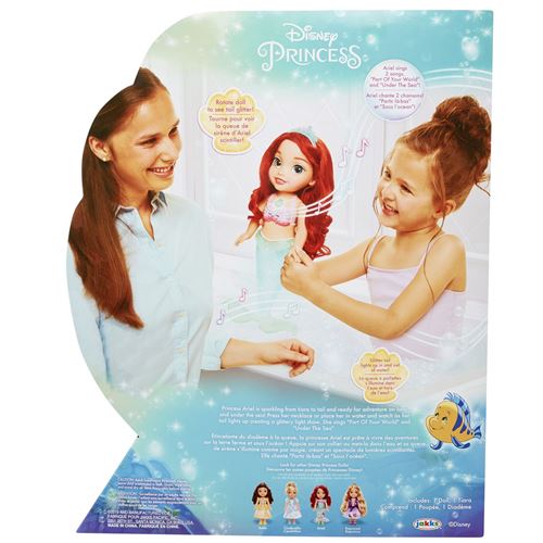 JAKKS PACIFIC Poupée Disney Princess Ariel - 15 cm pas cher 