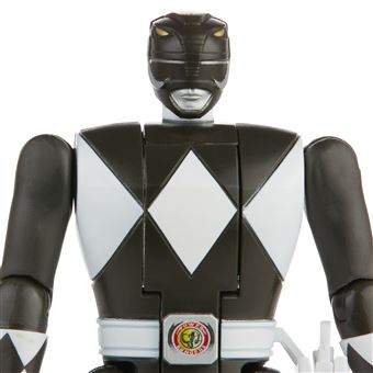 Figurine Power Rangers Mighty Morphin Retro Morphin Zack Noir 15 cm