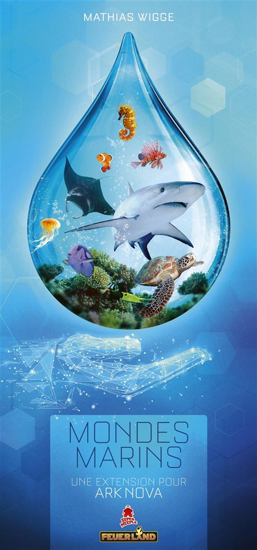 Boite de Jeu de stratégie Super Meeple Ark Nova Extension Mondes Marins