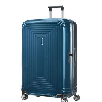 Valise extensible Samsonite Neopulse Spinner 75 cm Taille L 4 roues Bleu