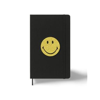 CARNET SMILEY GRAND FORMAT LIGNE COUVERTURE RIGIDE