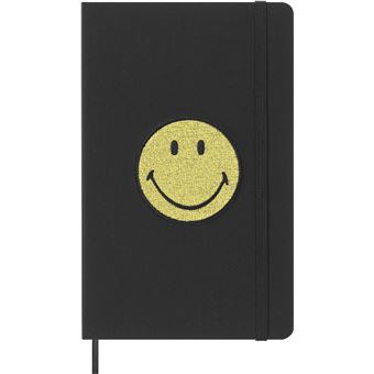 CARNET SMILEY GRAND FORMAT LIGNE COUVERTURE RIGIDE