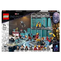 LEGO 76206 Marvel L'Armure Articulée d'Iron Man, Jouet Avengers