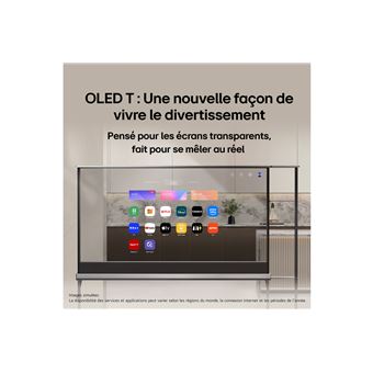 TV OLED T LG 4K UHD OLED77T 195 cm 2025