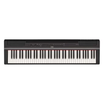 Piano numérique Yamaha 73 touches P-121 Noir et Gris