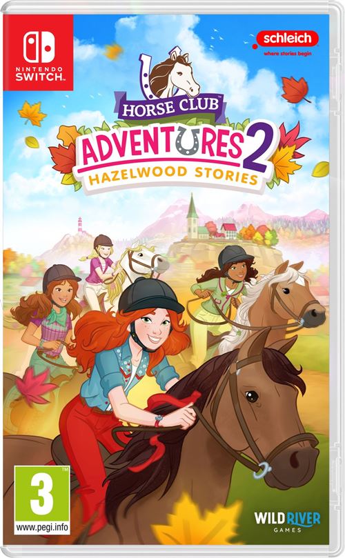 Pochette avant du jeu Horse Club Adventures 2 Hazelwood Stories Nintendo Switch
