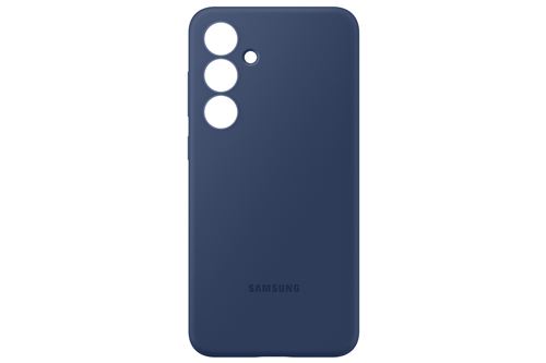 Coque en silicone pour Samsung Galaxy S24 FE Bleu