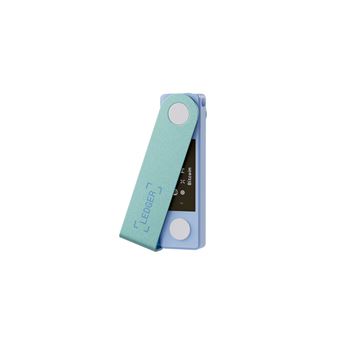 Cryptowallet Ledger Nano X Vert Pastel