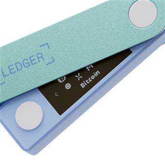 Cryptowallet Ledger Nano X Vert Pastel