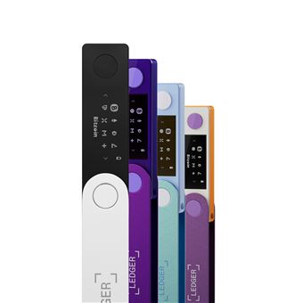 Cryptowallet Ledger Nano X Vert Pastel