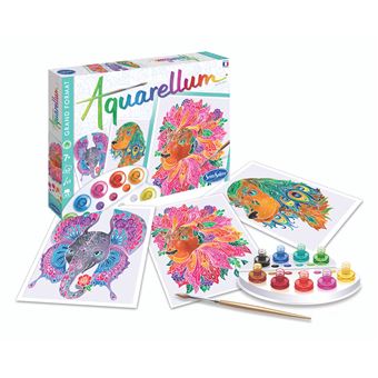Dessin et coloriage enfant Aquarellum Grand format Chiameres