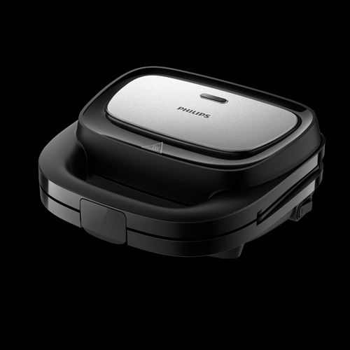 Gaufrier et croque-monsieur Philips HD2350/80 750W Argent Métal