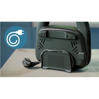 Gaufrier et croque-monsieur Philips HD2350/80 750W Argent Métal