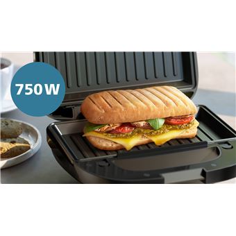 Gaufrier et croque-monsieur Philips HD2350/80 750W Argent Métal